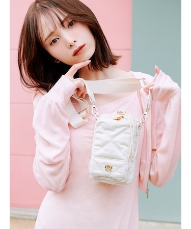 【WEB限定】キルティングマルチショルダー/保冷機能付き