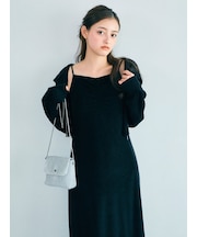 【WEB限定】パイルパーカーセットキャミワンピース