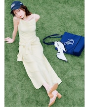 【WEB限定】パイルパーカーセットキャミワンピース