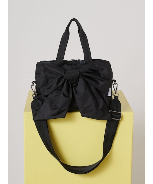 SNIDEL×LeSportsac】LG BOW SM SATCHEL｜スナイデルの通販｜&mall