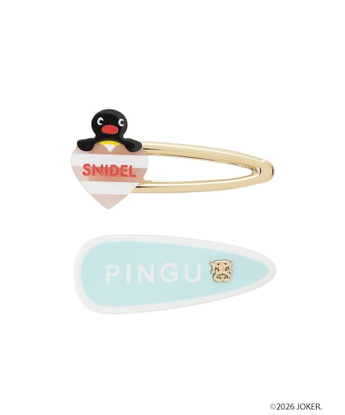 PINGU(TM)】ヘアクリップセット｜スナイデルの通販｜&mall（アンド