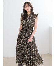 【販路限定サイズあり】Sustainableフリルワンピース