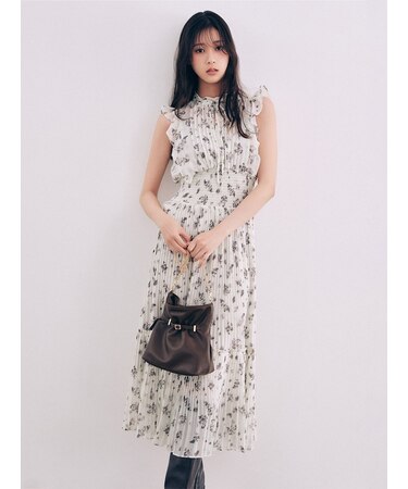 【販路限定サイズあり】Sustainableフリルワンピース