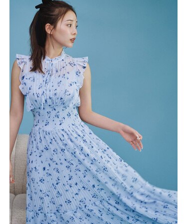 【販路限定サイズあり】Sustainableフリルワンピース