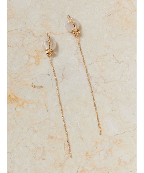 ツイストチェーンイヤリング