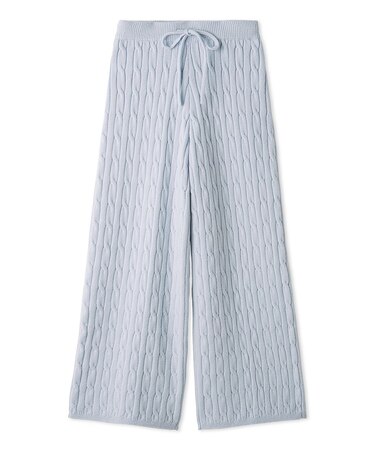【セットアップ対応】ニットロングパンツ