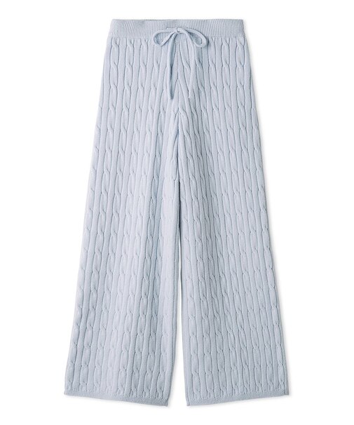 【セットアップ対応】ニットロングパンツ