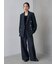 【セットアップ対応】シンプルタックレーストリムパンツ