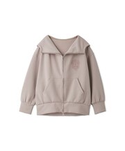 【WEB限定カラーあり】エンブレムロゴボリュームパーカー