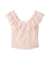 フリルカラーカットレースTOPS