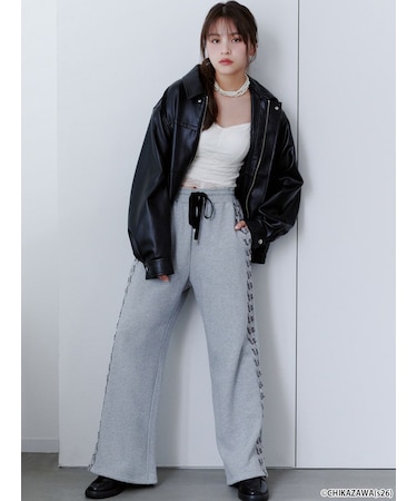 【SNIDEL×近沢レース店】コラボスウェットロングパンツ