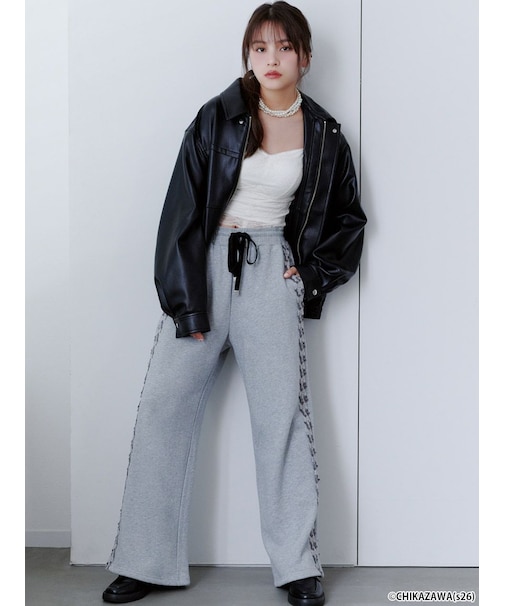 【SNIDEL×近沢レース店】コラボスウェットロングパンツ