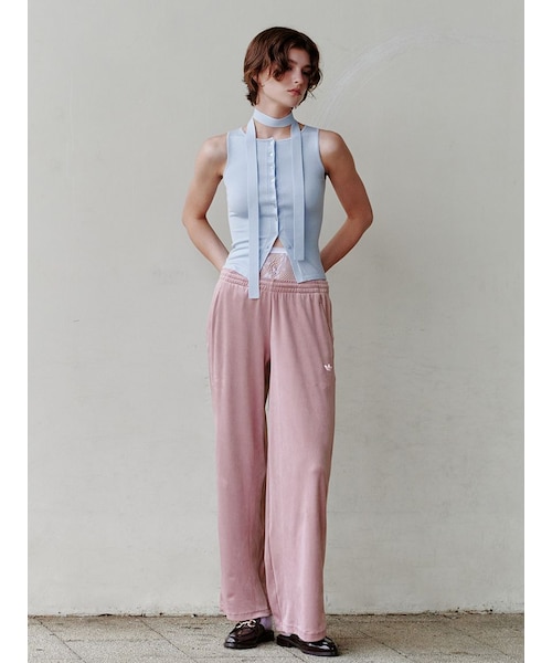 adidas Originals】ESS VELOUR PANT /エッセンシャルズ ベロアパンツ