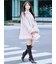【WEB限定】ファー付きリボンブローチコート