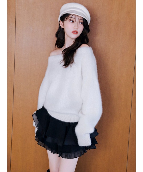 WEB限定】レイヤードフリルスカショーパン｜スナイデルの通販｜&mall