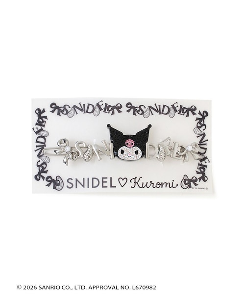 SNIDEL スナイデル×クロミ　ビジューヘアピン　SLV クロミ】ビジューヘアピン｜スナイデルの通販｜&mall（アンドモール