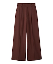 【WARM】シンプルタックパンツ