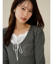 【SNIDEL×Juicy Couture】サーマルレイヤードワンピース