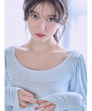 【SNIDEL×Juicy Couture】ホットフィックスショート丈ロンT