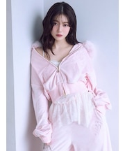 【SNIDEL×Juicy Couture】ベロアファーパーカー