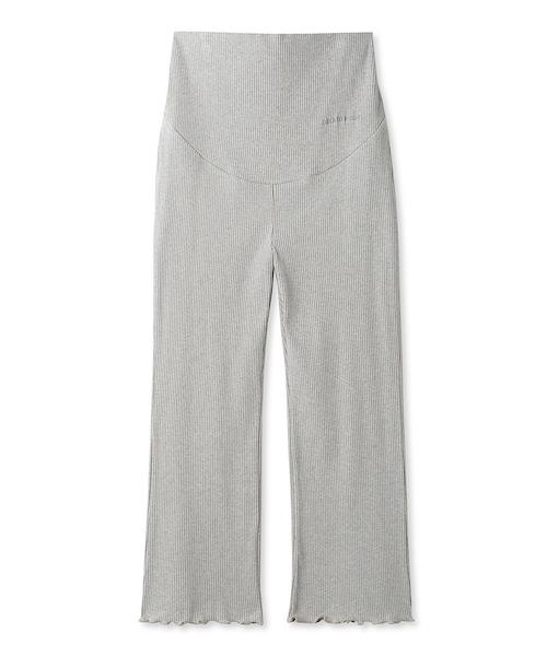 マタニティリブロングパンツ｜ジェラートピケの通販｜&mall（アンド