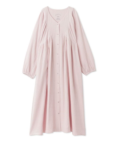 新品タグ付き★ピンク★ジェラートピケ マタニティガーゼワンピース マタニティガーゼワンピース｜ジェラートピケの通販｜&mall