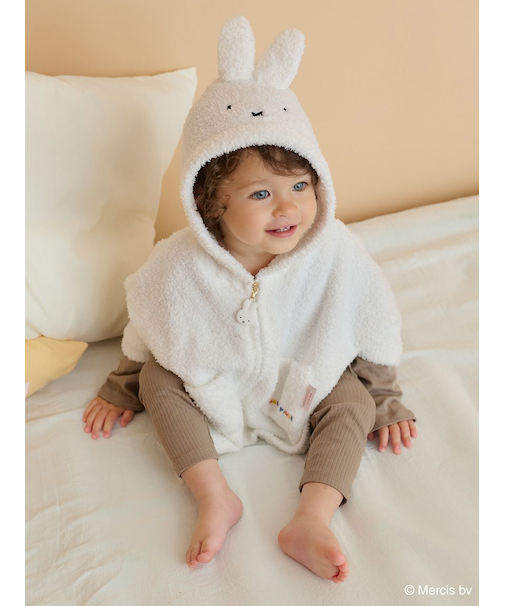【Dick Bruna】【BABY】ベビモコポンチョ