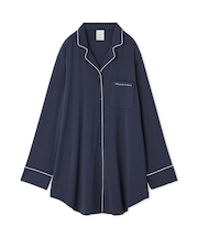 パイピングロングシャツ