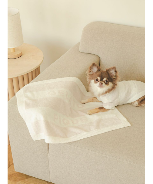 【CAT&DOG】スムーズィー2ボーダーブランケット