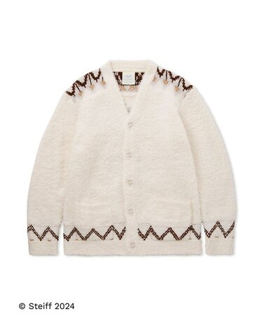 Steiff】【HOMME】フェアアイル柄カーディガン｜ジェラートピケの通販 