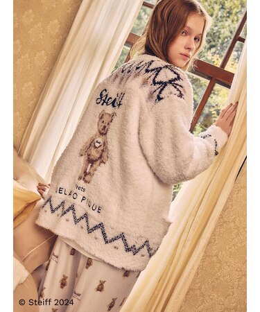 Steiff】フェアアイル柄カーディガン｜ジェラートピケの通販｜&mall  