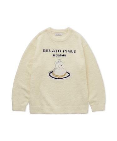 【HOMME】ベアケーキプルオーバー