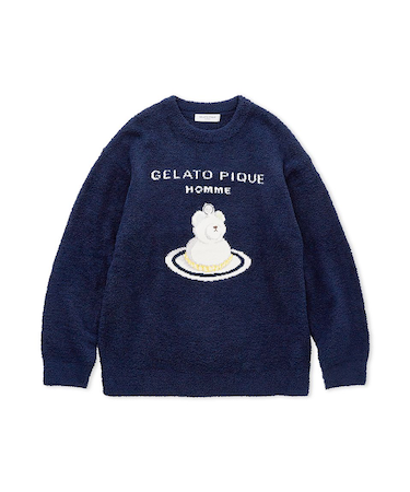 【HOMME】ベアケーキプルオーバー