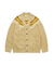【HOMME】パウダーラインロゴジャガードカーディガン