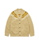 【HOMME】パウダーラインロゴジャガードカーディガン