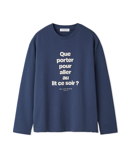 【HOMME】ホットファブリックインレイロンT