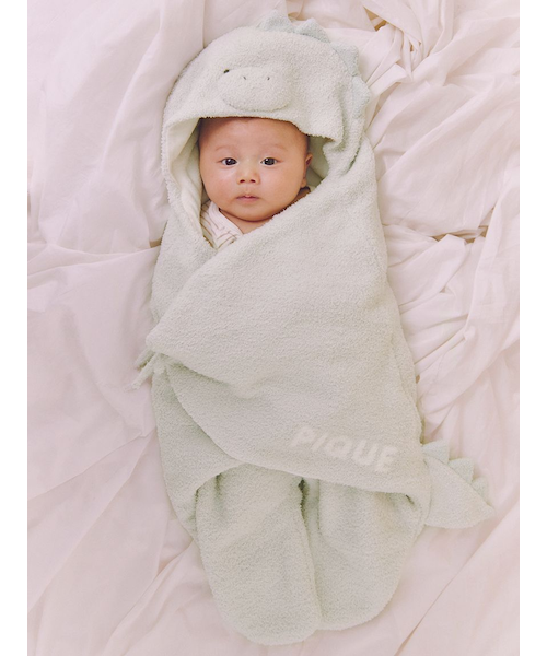 ジェラートピケ パウダーアニマルおくるみ 限定カラーあり】【BABY】パウダーアニマルおくるみ｜ジェラートピケの
