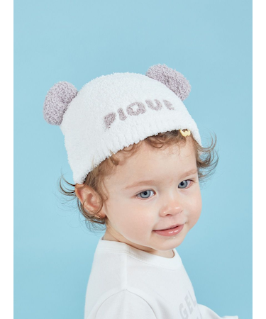 【限定カラーあり】【BABY】パウダーアニマルキャップ