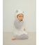 【限定カラーあり】【BABY】パウダーアニマルロンパース