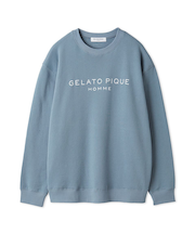 【ONLINE限定】【HOMME】コットン裏毛プルオーバー