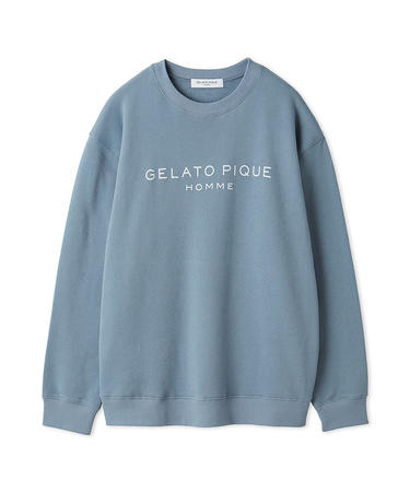【ONLINE限定】【HOMME】コットン裏毛プルオーバー