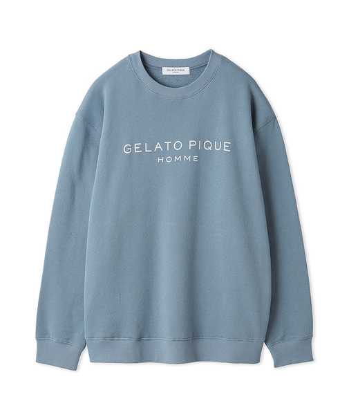 【ONLINE限定】【HOMME】コットン裏毛プルオーバー