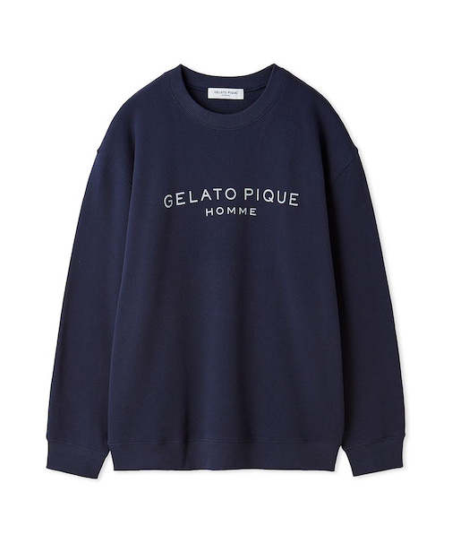 【ONLINE限定】【HOMME】コットン裏毛プルオーバー