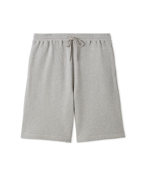 【ONLINE限定】【HOMME】コットン裏毛ハーフパンツ