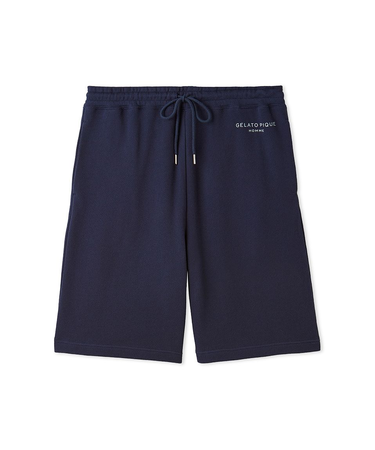 【ONLINE限定】【HOMME】コットン裏毛ハーフパンツ