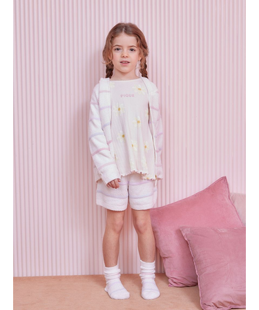 【KIDS】スムーズィーカラフルボーダーショートパンツ