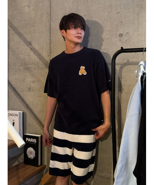 【ONLINE限定】【HOMME】エアモコベアワンポイントセットアップ