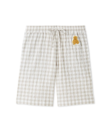 【ONLINE限定】【HOMME】ギンガムチェックハーフパンツ