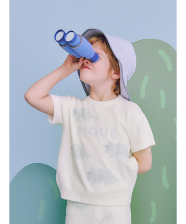 【限定カラーあり】【KIDS】スムーズィーダイナソージャガードプルオーバー