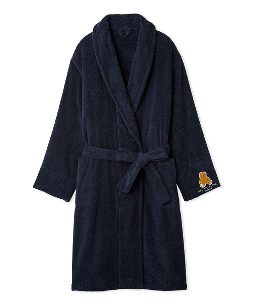 【HOMME】ベアワンポイントパイルガウン